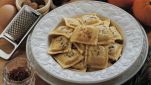 Ravioli ripieni di ricotta e zafferano