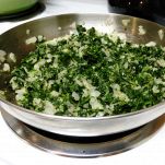 Ravioli verdi con ortaggi