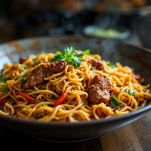 Porzione di Bami Goreng