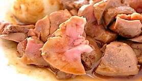 Rognone di vitello al vino bianco