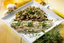 Ricetta rombo ai funghi