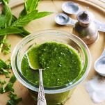 Salsa agrodolce alla menta