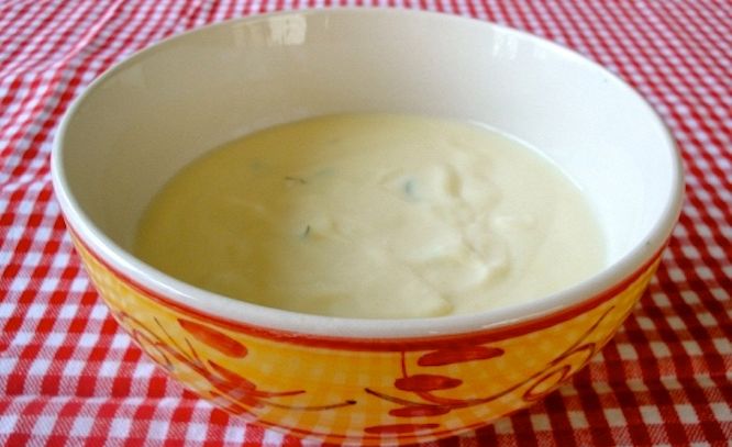 Salsa yogurt e senape