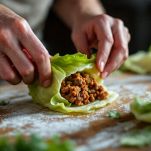 La farcitura delle foglie di cavolo