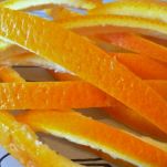 Scorzette di arancia