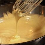 Soufflé alla cioccolata bianca