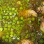 Spezzatino di pollo al curry con legumi