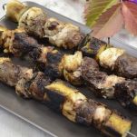 Spiedini di pollo al ginepro