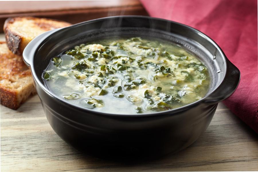 Zuppa Piselli con stracciatella | Buonissimo Ricette