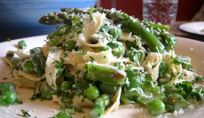 Tagliatelle primavera