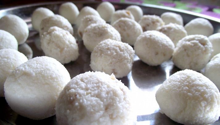 Tartufi al cocco e cioccolato