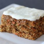 Torta di carote glassata