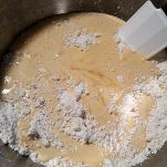 Torta integrale di pere