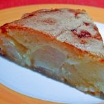 Torta integrale di pere