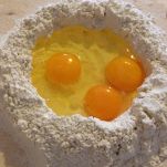 Tortino di erbette e formaggio