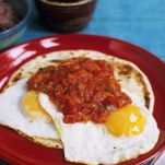 Uova fritte alla ranchera