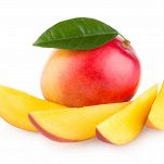 20196563 &#8211; mango fruit isolated on white background