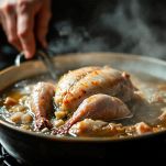 Sbollentatura dell'anatra