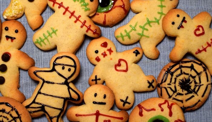 Biscotti spaventosi di Halloween