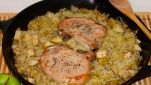 Braciole con crauti