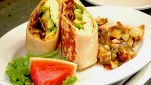 Burritos avocado e pancetta