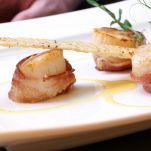 Capesante avvolte al prosciutto