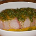 Cernia in forno alle erbe