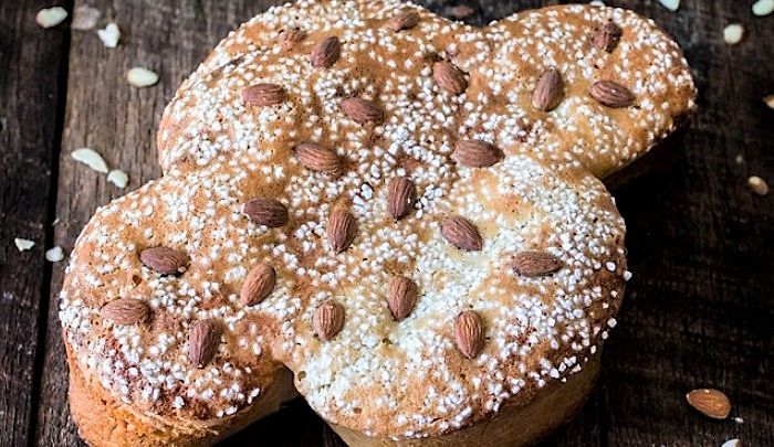 Colomba pasquale farcita