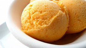 Coppa gelato alle albicocche