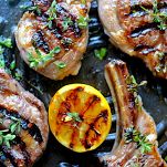 Costolette d’agnello al limone