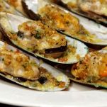 Cozze verdi grigliate al cumino