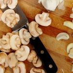 Crespelle ripiene di funghi