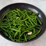 Padella con i fagiolini