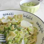 Farfalle con le fave