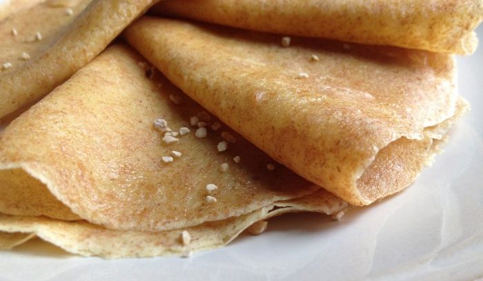 Crepes alla cannella