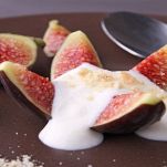 Fichi con zabaione e miele