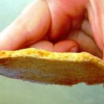 Gallette di farina di mais bianca
