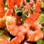 Gamberi in salsa aromatica