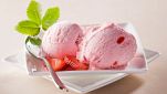 Gelato alle fragole con tofu