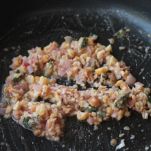 Insalata di avocado e pesce affumicato