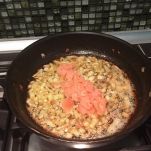 Insalata di avocado e salmone affumicato