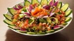 Insalata di avocado e salmone affumicato