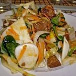 Insalata di pollo alla soia