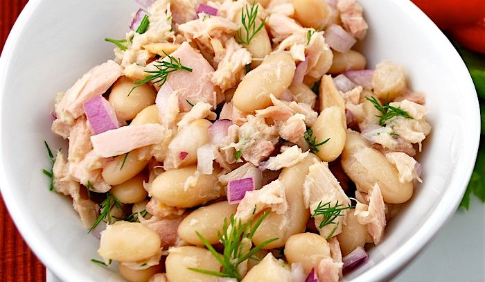 Insalata di tonno e fagioli