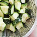 Insalata di zucchine e melone