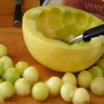 Insalata di zucchine e melone