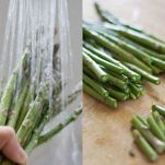 Involtino di branzino con asparagi