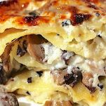 Lasagne al tartufo e funghi porcini