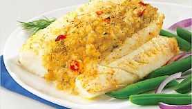 Filetti di merluzzo croccanti al forno