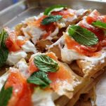 Millefoglie di salmone